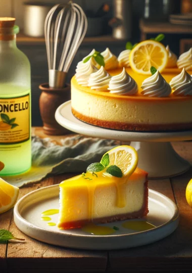 Cheesecake al limoncello